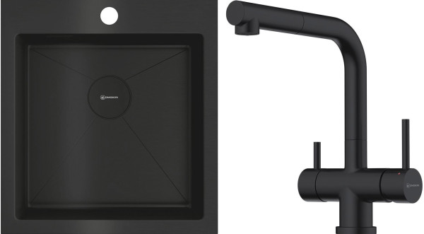 Комплект Omoikiri AKISAME 46 GB, TAKAMATSU-S GB