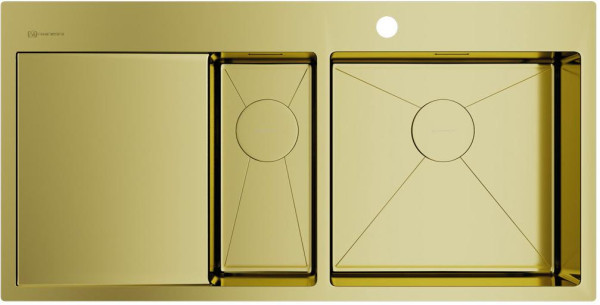 Комплект Omoikiri AKISAME 100-2 LG-R, MAKKARI 2 PLUS-SB LG-BL