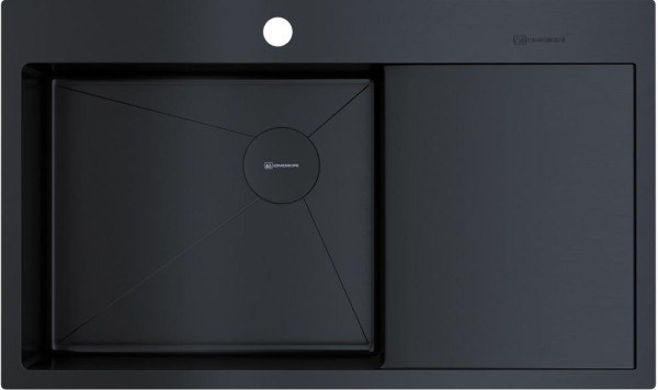 Комплект Omoikiri AKISAME 86 SIDE GB-L, MIKAWA 2 PLUS-SB GB