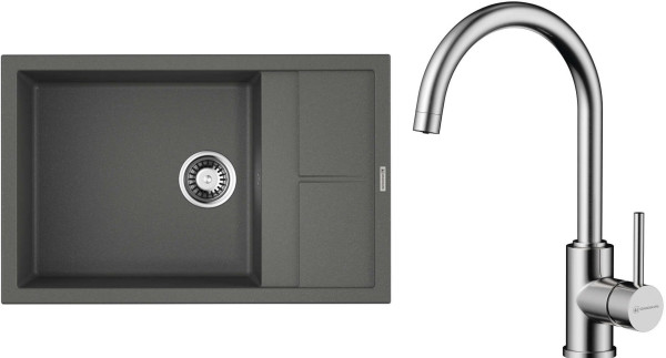 Комплект Omoikiri Sumi 78 LB-PL, Shinagawa 2 PLUS BN