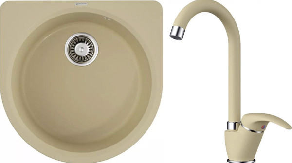 Комплект Omoikiri Akegata 51 MA, UMI MA